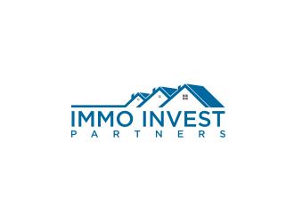 Immo Invest Partners logo design by Barkah
