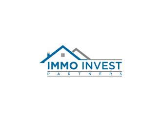 Immo Invest Partners logo design by Barkah