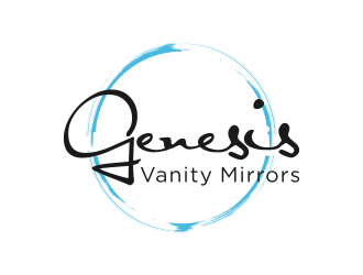 Genesis Vanity Mirrors logo design by BlessedArt