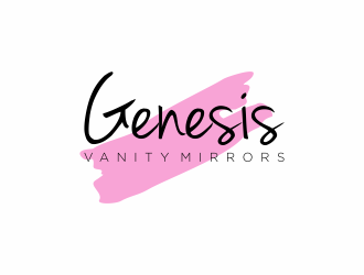 Genesis Vanity Mirrors logo design by haidar