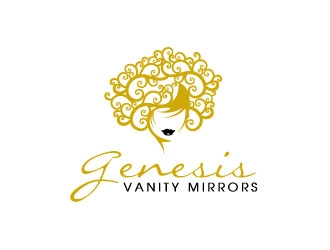 Genesis Vanity Mirrors logo design by karjen