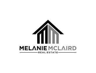 Melanie McLaird Real Estate logo design by Shina