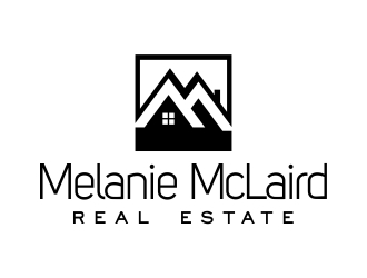Melanie McLaird Real Estate logo design by cikiyunn