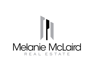 Melanie McLaird Real Estate logo design by cikiyunn