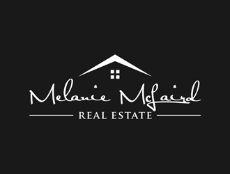 Melanie McLaird Real Estate logo design by alby