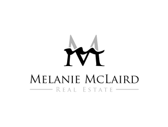 Melanie McLaird Real Estate logo design by Landung
