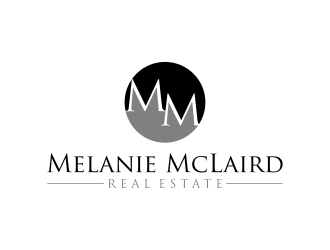 Melanie McLaird Real Estate logo design by RIANW