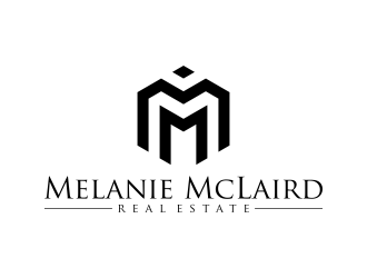 Melanie McLaird Real Estate logo design by pakNton