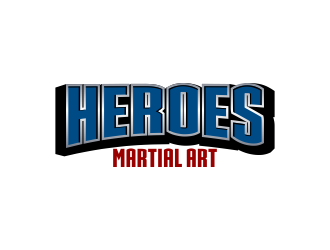 Heroes Martial Arts logo design by Kruger