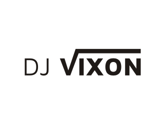 DJ Vixon logo design by dewipadi