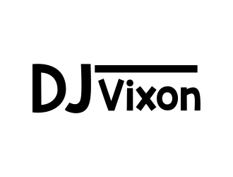 DJ Vixon logo design by mckris