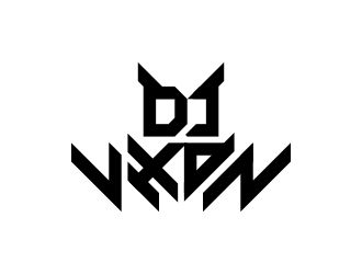 DJ Vixon logo design by yogilegi