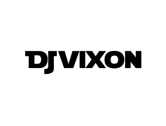 DJ Vixon logo design by Inlogoz