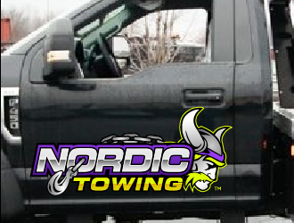 Nordic Towing logo design by THOR_