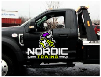 Nordic Towing logo design by SOLARFLARE