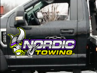 Nordic Towing logo design by THOR_