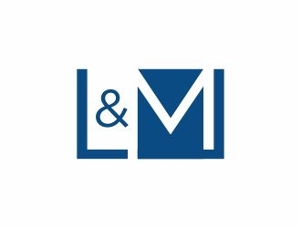 L&M logo design by 48art