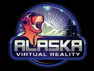Alaska Virtual Reality logo design by THOR_