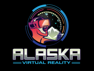Alaska Virtual Reality logo design by THOR_