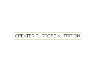 Greater Purpose Nutrition logo design by dibyo