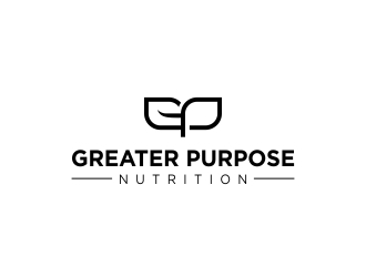 Greater Purpose Nutrition logo design by yogilegi