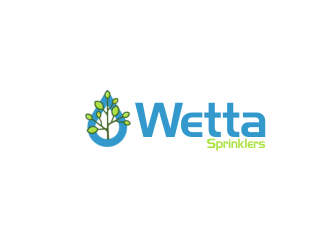 Wetta Sprinklers  logo design by dasam