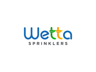 Wetta Sprinklers  logo design by FloVal