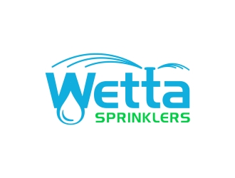 Wetta Sprinklers  logo design by yogilegi