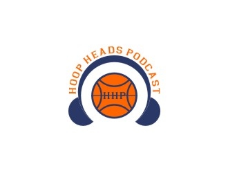 Hoop Heads Podcast logo design by bricton