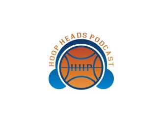 Hoop Heads Podcast logo design by bricton