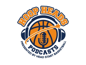 Hoop Heads Podcast logo design by jaize