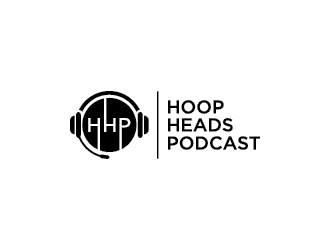 Hoop Heads Podcast logo design by GRB Studio