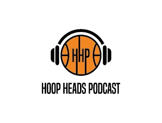 Hoop Heads Podcast logo design by GRB Studio