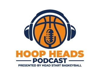 Hoop Heads Podcast logo design by jaize