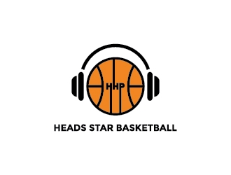 Hoop Heads Podcast logo design by GRB Studio