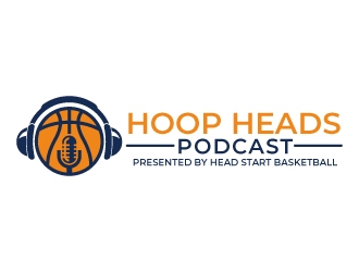 Hoop Heads Podcast logo design by jaize