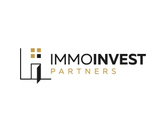 Immo Invest Partners logo design by Kewin
