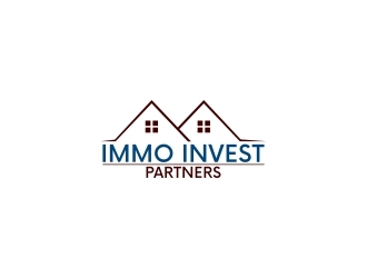 Immo Invest Partners logo design by dibyo