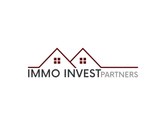 Immo Invest Partners logo design by dibyo