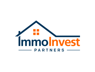 Immo Invest Partners logo design by mashoodpp