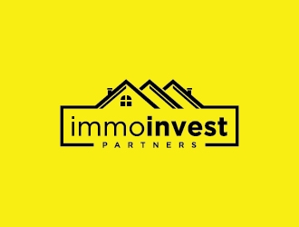 Immo Invest Partners logo design by GRB Studio