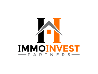 Immo Invest Partners logo design by mutafailan