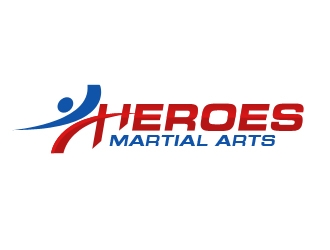 Heroes Martial Arts logo design by Vickyjames