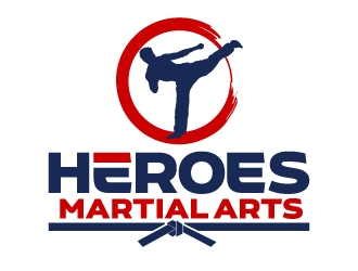Heroes Martial Arts logo design by jaize