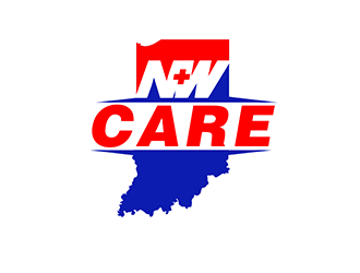NW Care logo design by 3Dlogos