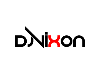 DJ Vixon logo design by fastsev
