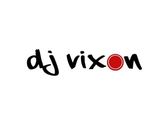 DJ Vixon logo design by bougalla005