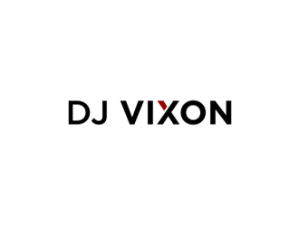 DJ Vixon logo design by sheilavalencia