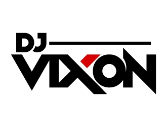 DJ Vixon logo design by jaize