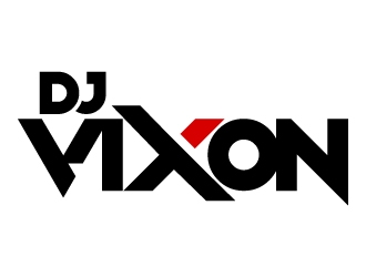 DJ Vixon logo design by jaize